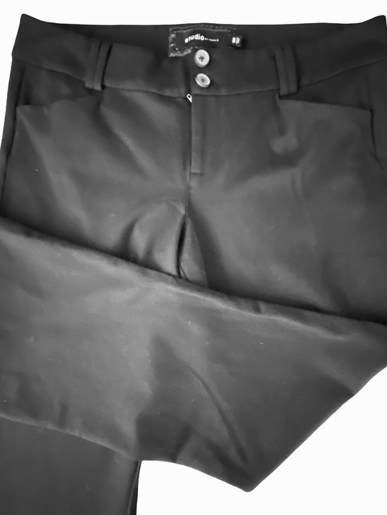 Torrid Studio Black Luxe Trouser Bootcut Ponte Knit Stretch Pant - Sz-18R - Picture 2 of 16